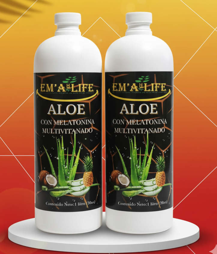 PROMOCION 2 ALOE CON MELATONINA